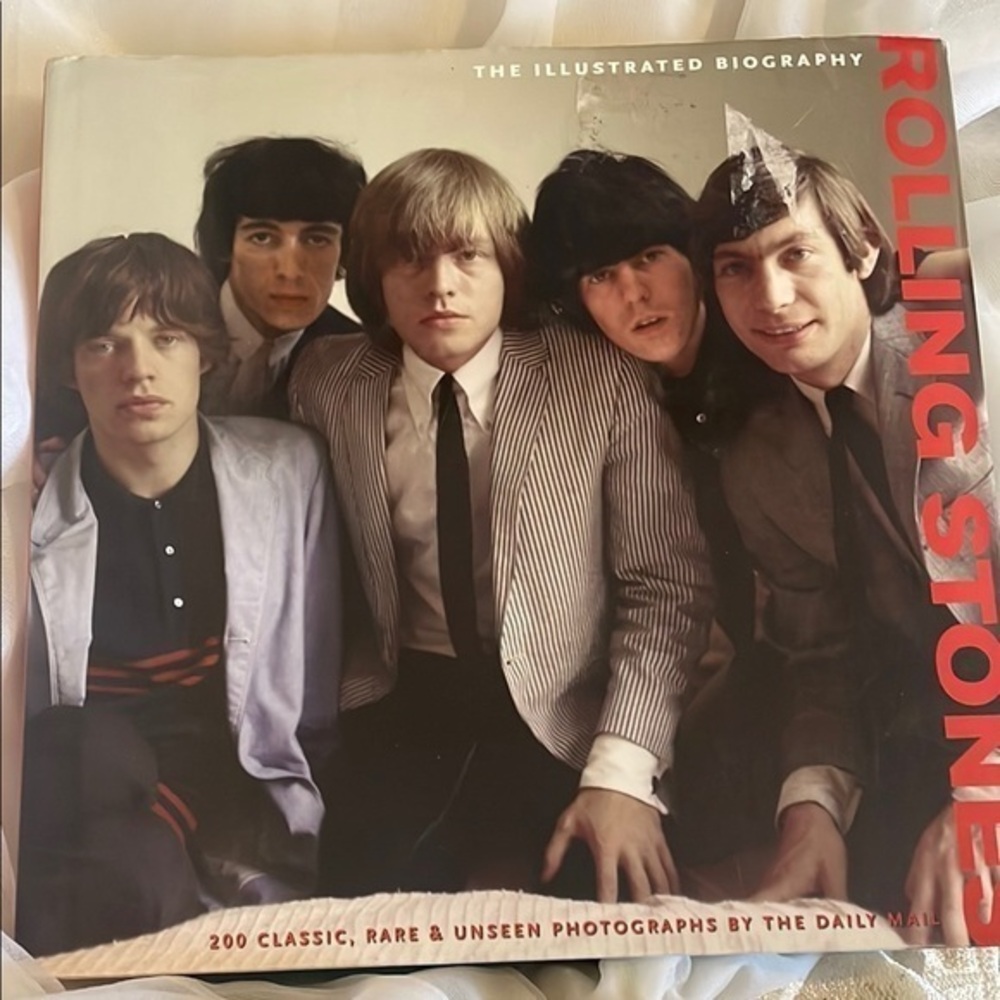Rolling Stones Illustrated Biography Book
